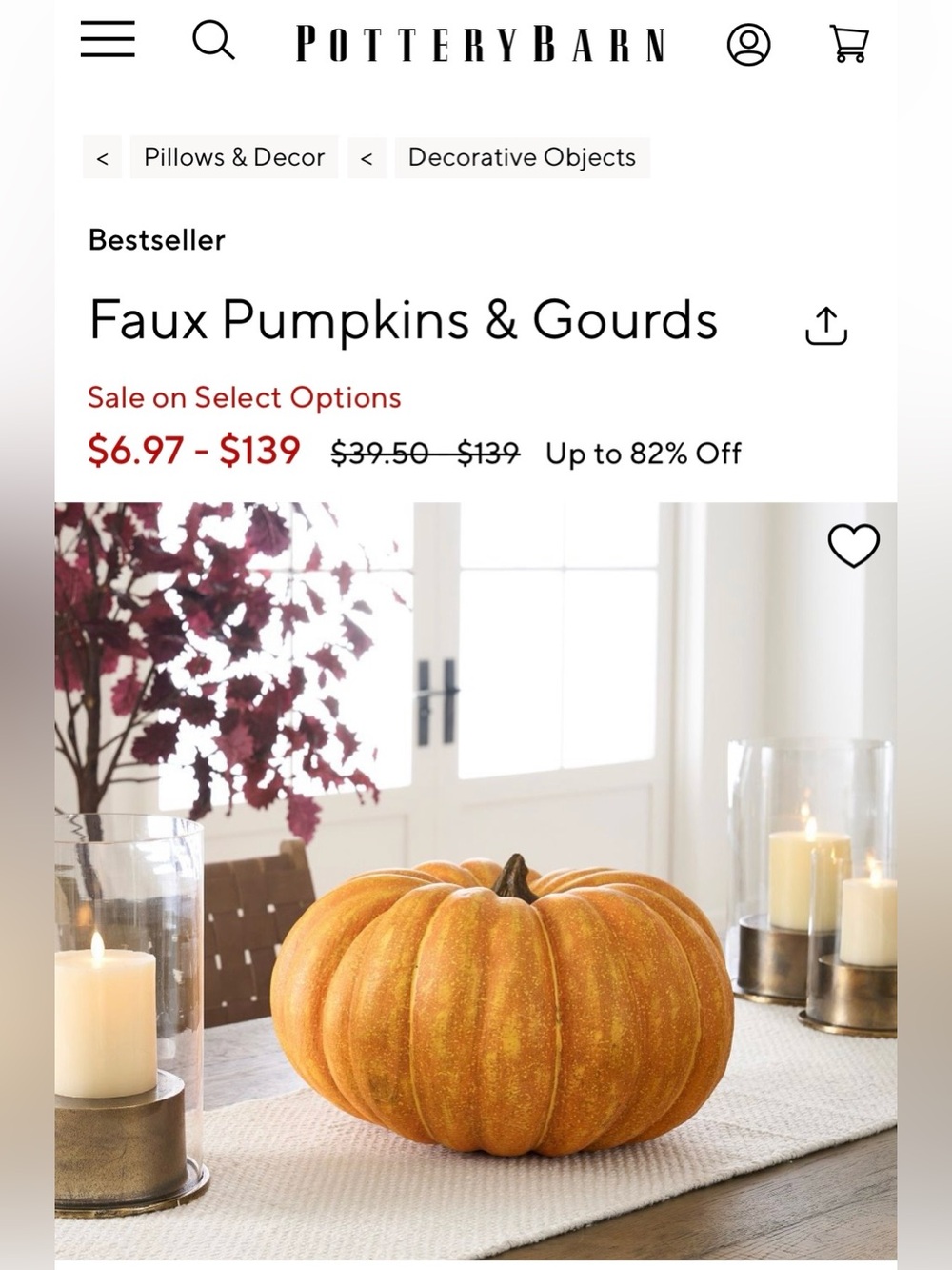 Fall Faux LARGE GREEN SPECKLED Pumpkin - Picture 8 of 16